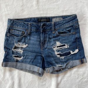 Aeropostale MIDI Jean Shorts Size 000